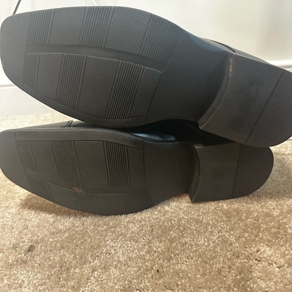 Alfani Adam Black Square Toe Cap Toe Oxford Dress Shoes Men’s 12M - Picture 8 of 10